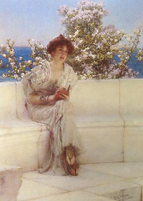 Alma-Tadema, Sir Lawrence The Year ' s at the Spring (mk24) Germany oil painting art